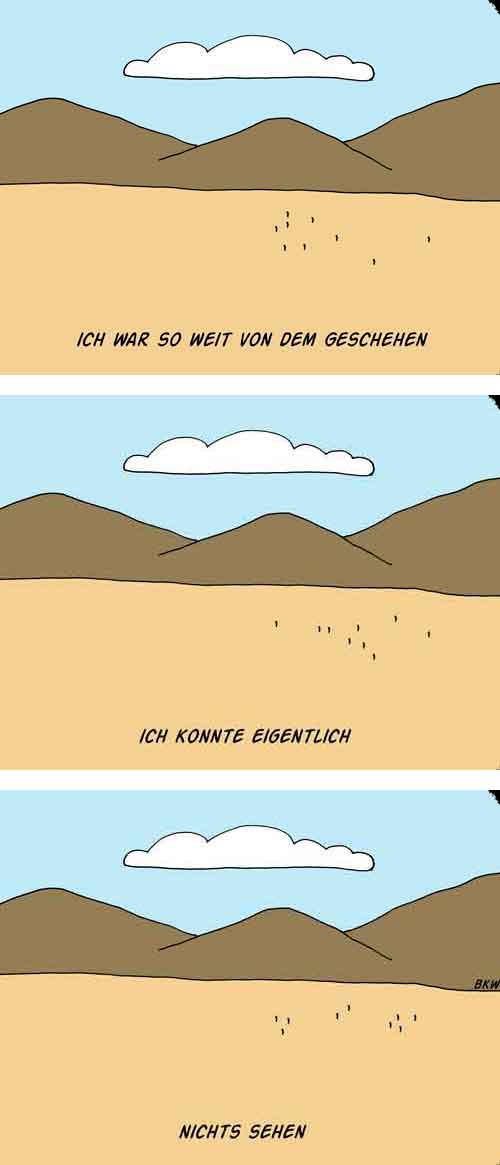 Cartoon Das Geschehen